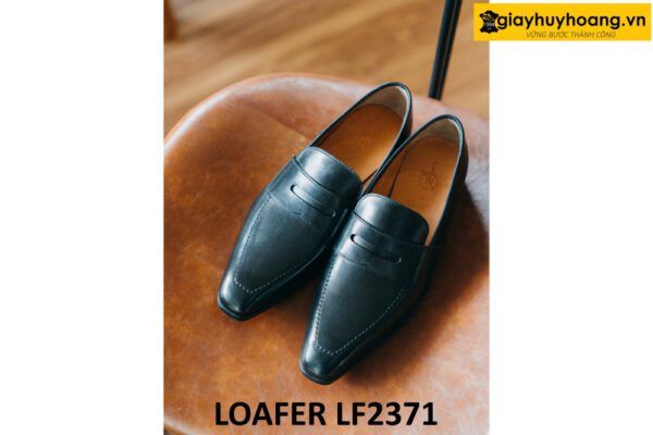 Giày lười nam mũi nhọn dài Penny Loafer LF2371 003