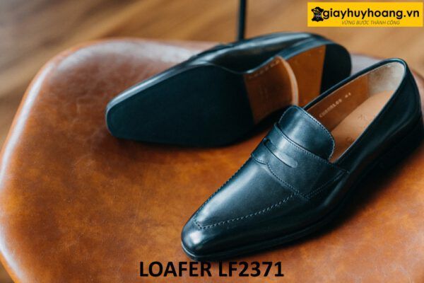 Giày lười nam mũi nhọn dài Penny Loafer LF2371 001