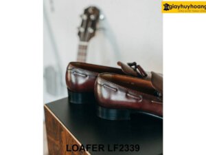 Giày lười nam có chuông màu nâu Loafer LF2339 004