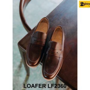 Giày lười da nam đế mềm êm chân Loafer LF2360 005