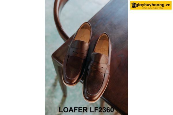 Giày lười da nam đế mềm êm chân Loafer LF2360 005