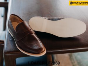 Giày lười da nam đế mềm êm chân Loafer LF2360 004