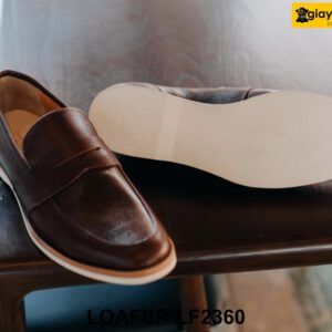 Giày lười da nam đế mềm êm chân Loafer LF2360 004