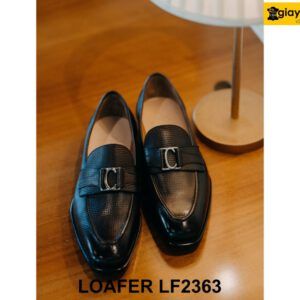 Giày lười nam da bê con thảo mộc Ý italy Loafer LF2363 004