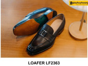 Giày lười nam da bê con thảo mộc Ý italy Loafer LF2363 002