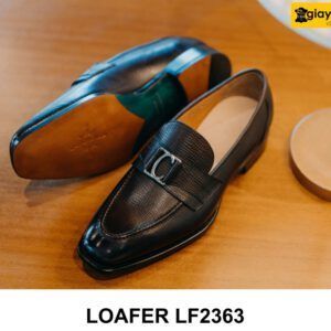 Giày lười nam da bê con thảo mộc Ý italy Loafer LF2363 002