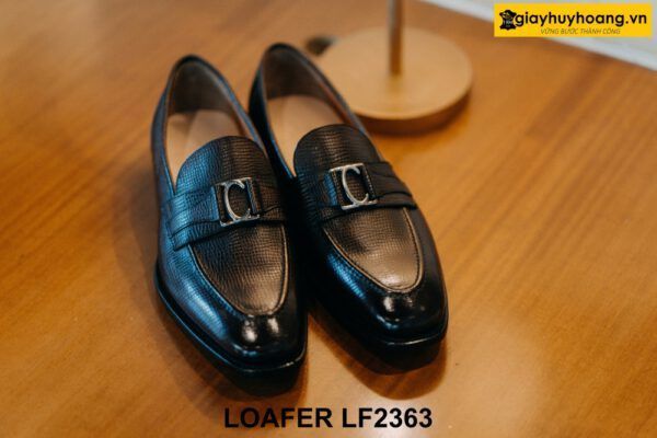 Giày lười nam da bê con thảo mộc Ý italy Loafer LF2363 001