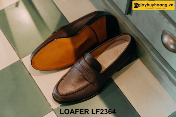 Giày lười nam phối da kỳ đà Penny Loafer LF2365 004