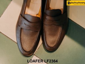 Giày lười nam da vân hạt chống nhăn Loafer LF2363 003