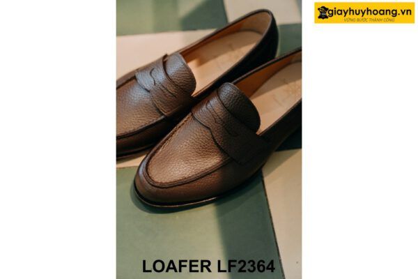 Giày lười nam phối da kỳ đà Penny Loafer LF2365 002