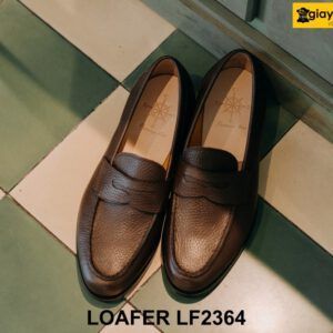 Giày lười nam phối da kỳ đà Penny Loafer LF2365 001