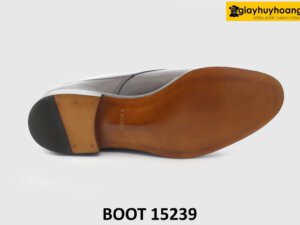[Outlet size 43] Giày da cổ cao nam buộc dây Boot 15239 004