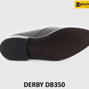 [Outlet size 40] Giày da nam đen trắng mũi nhọn Derby DB350 005