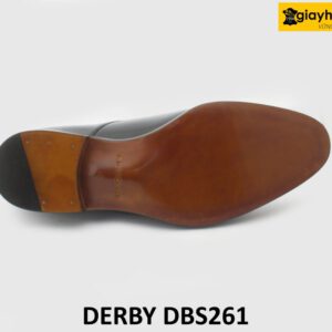 [Outlet size 43] Giày da nam đế da bò khâu goodyear Derby DBS261 005