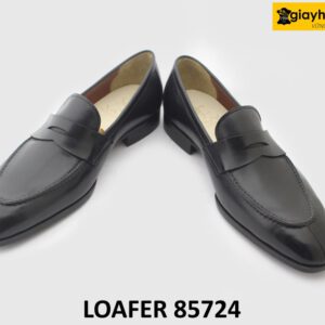 [Outlet size 45] Giày lười nam công sở da bê cao cấp Loafer 85724 003