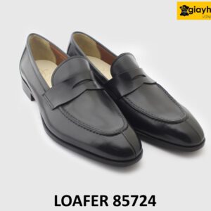 [Outlet size 45] Giày lười nam công sở da bê cao cấp Loafer 85724 002