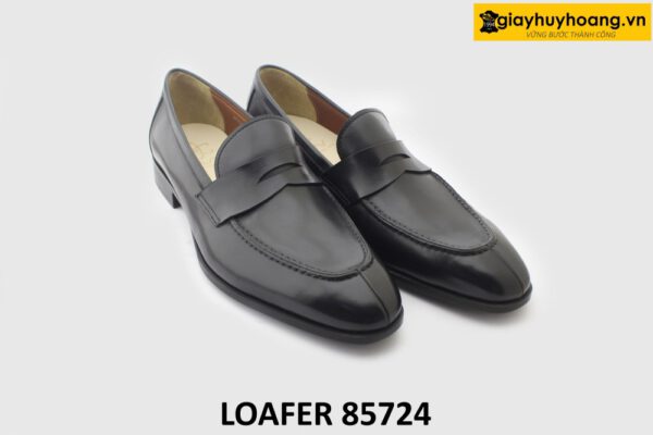 [Outlet size 45] Giày lười nam công sở da bê cao cấp Loafer 85724 002