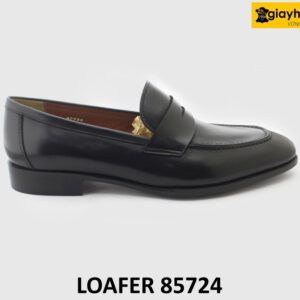 [Outlet size 45] Giày lười nam công sở da bê cao cấp Loafer 85724 001