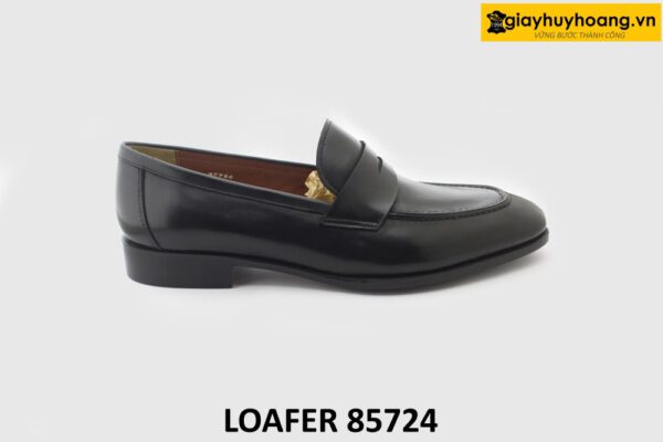 [Outlet size 45] Giày lười nam công sở da bê cao cấp Loafer 85724 001