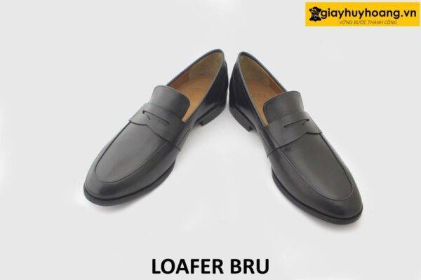 [Outlet size 41] Giày lười nam công sở đẹp cao cấp Loafer BRU 003