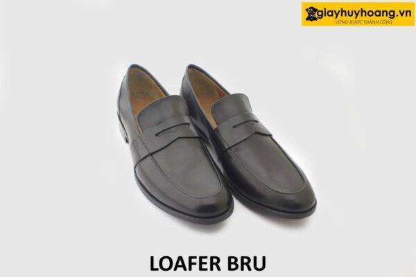 [Outlet size 41] Giày lười nam công sở đẹp cao cấp Loafer BRU 001