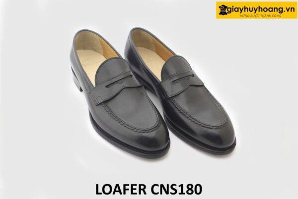 [Outlet size 40] Giày lười da nam khâu đế googdyear welted Loafer CNS180 002