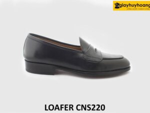 [Outlet size 42] Giày lười nam chính hãng đế khâu chỉ Loafer CNS220 001