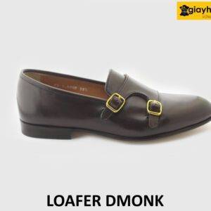 [Outlet size 39.5] Giày lười nam cao cấp có khóa Loafer DMONK 001