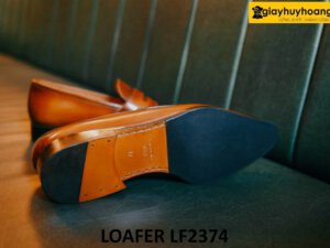 Giày lười nam da bê con nhập ý italy Penny Loafer LF2374 004