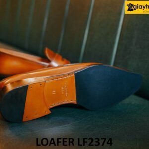 Giày lười nam da bê con nhập ý italy Penny Loafer LF2374 004