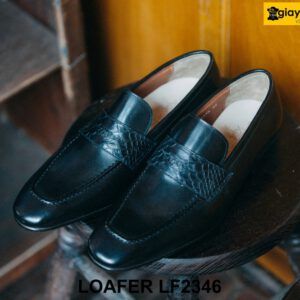 Giày lười nam đẹp trẻ trung mũi vuông Loafer LF2346 001