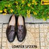 Giày lười nam màu nâu trẻ trung cá tính Loafer LF2376 001