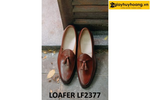 Giày lười nam có chuông phong cách Loafer LF2377 004