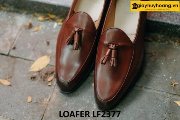 Giày lười nam có chuông phong cách Loafer LF2377 001