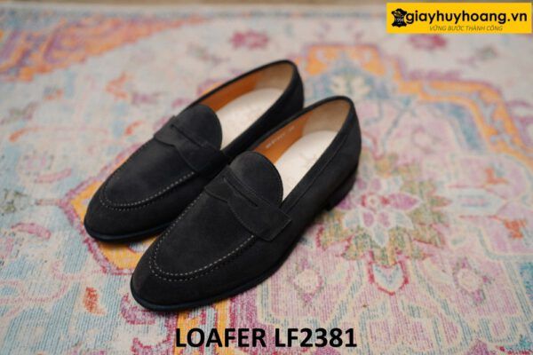 Giày lười nam da lộn công sở thanh lịch Loafer LF2381 003