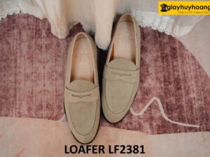 Giày lười nam da lộn công sở thanh lịch Loafer LF2381 004