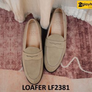 Giày lười nam da lộn công sở thanh lịch Loafer LF2381 004