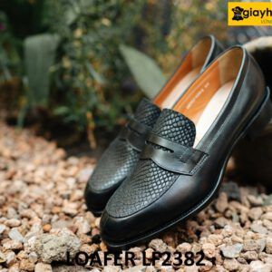 Giày lười nam màu đen độc đáo Loafer LF2382 005