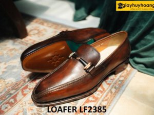 Giày da lười nam đế khâu chỉ bền bỉ Loafer LF2385 003