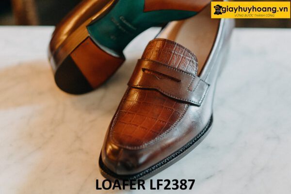 Giày lười nam da nam đẹp trẻ trung Loafer LF2387 004