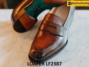 Giày lười nam da nam đẹp trẻ trung Loafer LF2387 004