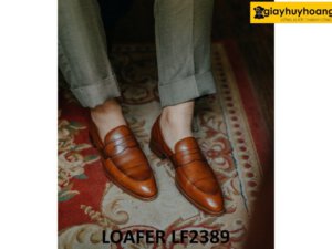 Giày lười nam da bò thủ công Loafer LF2389 001