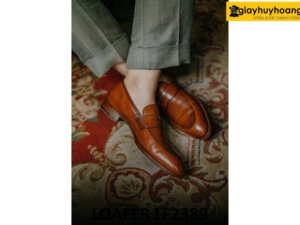 Giày lười nam da bò thủ công Loafer LF2389 003