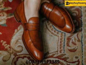 Giày lười nam da bò thủ công Loafer LF2389 002
