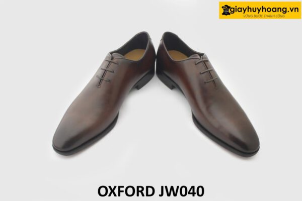 [Outlet size 42] Giày da nam công sở da trơn Oxford JW040 004