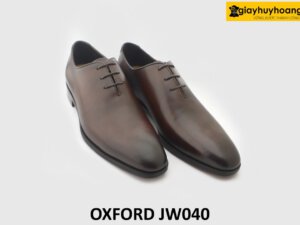 [Outlet size 42] Giày da nam công sở da trơn Oxford JW040 003