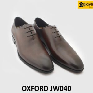 [Outlet size 42] Giày da nam công sở da trơn Oxford JW040 003