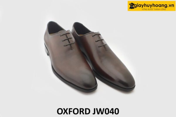 [Outlet size 42] Giày da nam công sở da trơn Oxford JW040 003