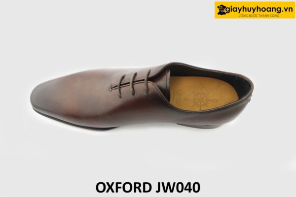 [Outlet size 42] Giày da nam công sở da trơn Oxford JW040 002