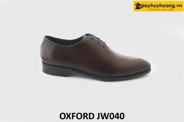 [Outlet size 42] Giày da nam công sở da trơn Oxford JW040 001